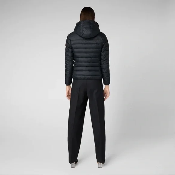Save The Duck Women’s Gwen hooded puffer jacket - Picture 5 of 6